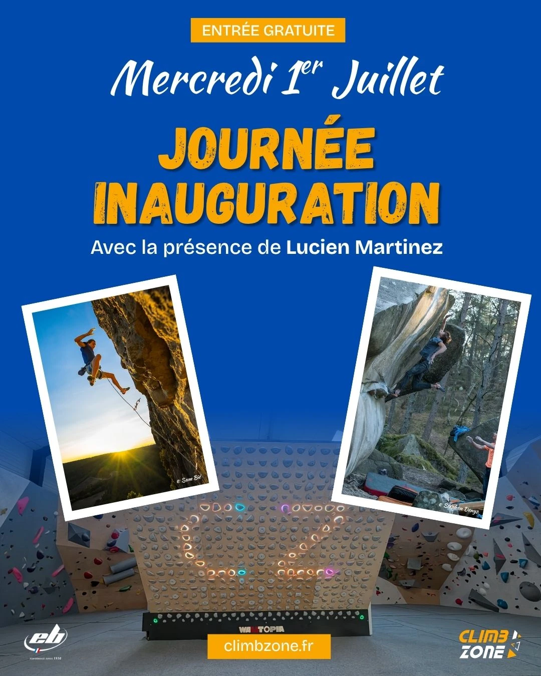 journee inauguration kilterboard climbzone lucien martinez