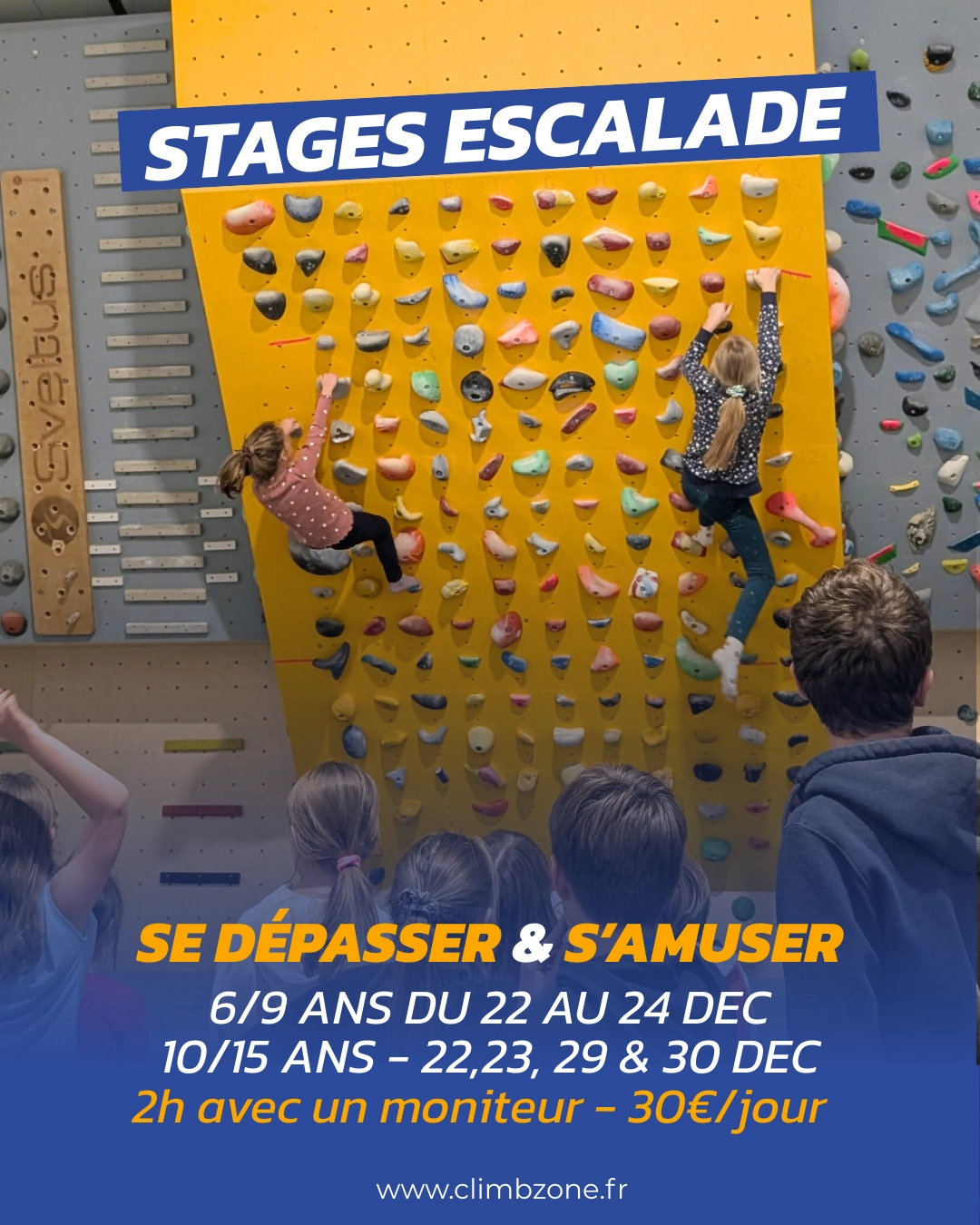stages escalade noel 2025 montauban